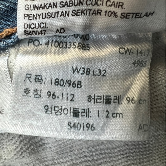 Men’s Levi’s 501 Jeans Button Fly - Picture 14 of 15